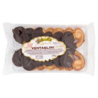 Biancoforno Linea Sfoglia D'oro Ventaglini Di Pasta Sfoglia Con Il 30% Di Copertura Al Cacao 230 G