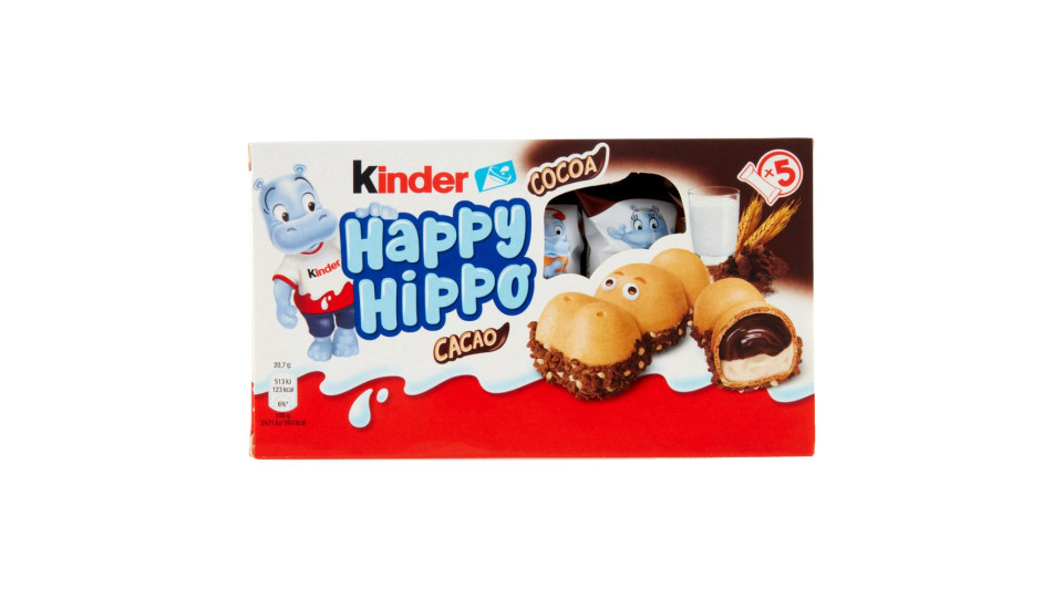 Kinder Happy Hippo Cacao 5 X 20,7 G