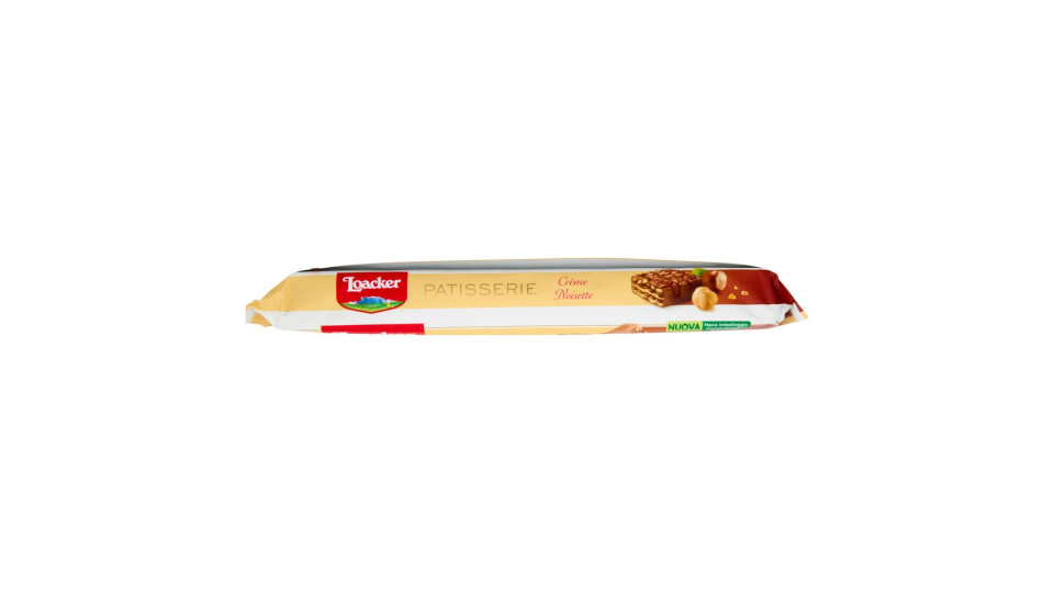 Loacker Patisserie Crème Noisette Wafer Con Crema Alle Nocciole Ricoperti Di Cioccolato Wafers 100g