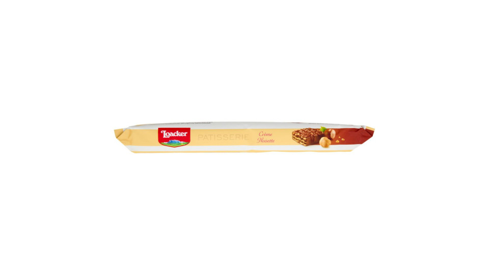 Loacker Patisserie Crème Noisette Wafer Con Crema Alle Nocciole Ricoperti Di Cioccolato Wafers 100g