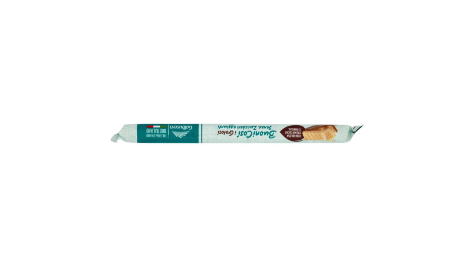 Galbusera Buonicosì Senza Zuccheri Aggiunti I Golosi Con Golosa Crema Cacao E Vaniglia 175 G