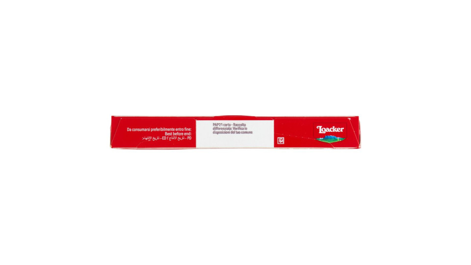 Loacker Milk & Cereals Barrette Di Wafer E Cioccolato Al Latte Con Crema Al Latte 25gx4