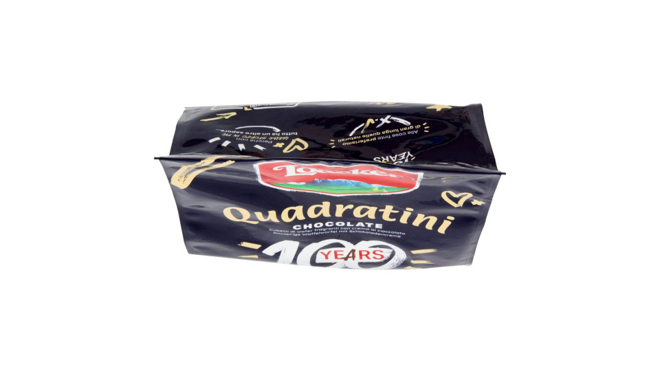 Loacker Quadratini Chocolate Wafer Con Crema Al Cioccolato Wafers 250g
