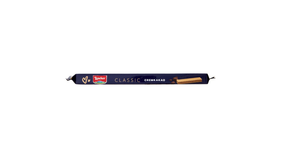 Loacker Classic Cremkakao Wafer Con Crema Al Cioccolato E Cacao Nobile Dell'ecuador Wafers 175g