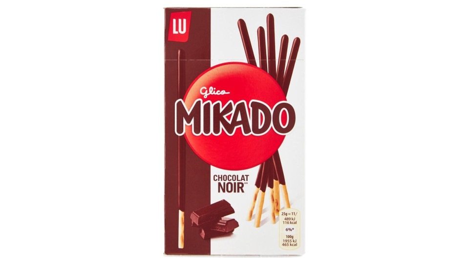 Mikado, Biscotto Ricoperto Di Cioccolato Fondente - 75g