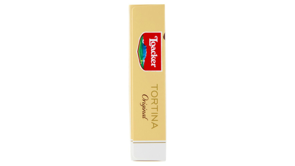 Loacker Tortina Original Wafer Ricoperto Di Cioccolato Al Latte Con Crema Di Nocciole Italiane 21gx6
