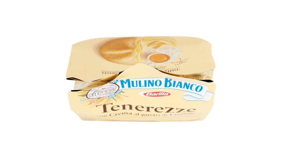 Mulino Bianco Tenerezze Biscotti Con Crema Al Gusto Di Limone 200g