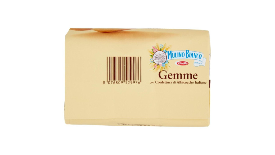 Mulino Bianco Gemme Biscotti Con Confettura Di Albicocche Italiane 200g