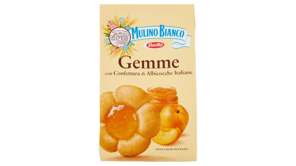 Mulino Bianco Gemme Biscotti Con Confettura Di Albicocche Italiane 200g