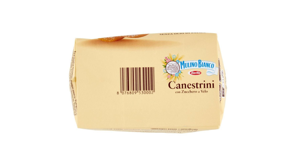 Mulino Bianco Canestrini Biscotti Con Zucchero A Velo 200g