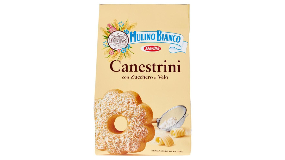 Mulino Bianco Canestrini Biscotti Con Zucchero A Velo 200g