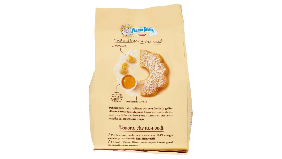 Mulino Bianco Canestrini Biscotti Con Zucchero A Velo 200g