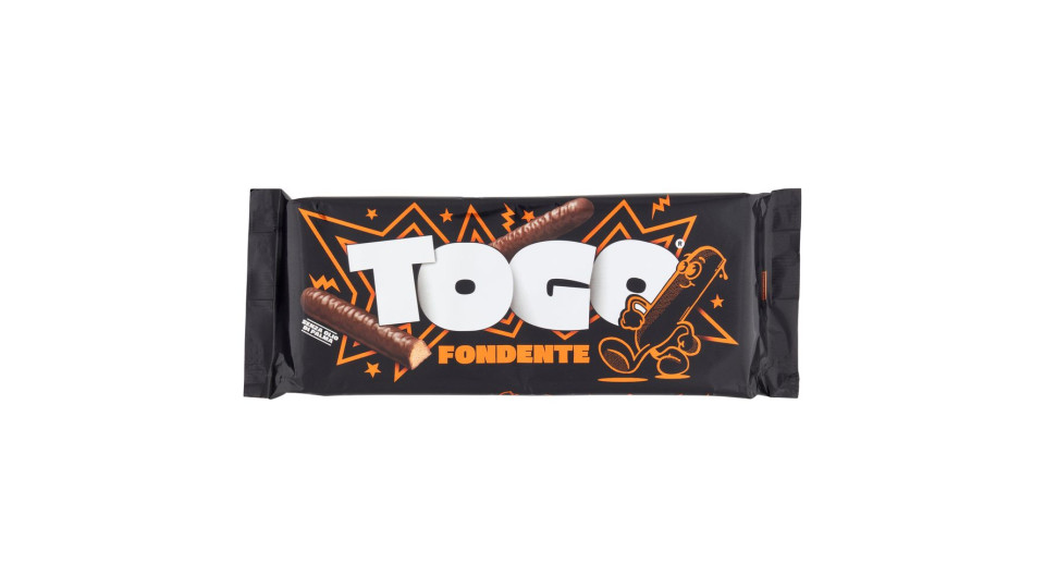 Pavesi Togo Fondente Snack Biscotto Ricoperto Con Cioccolato Fondente 120g