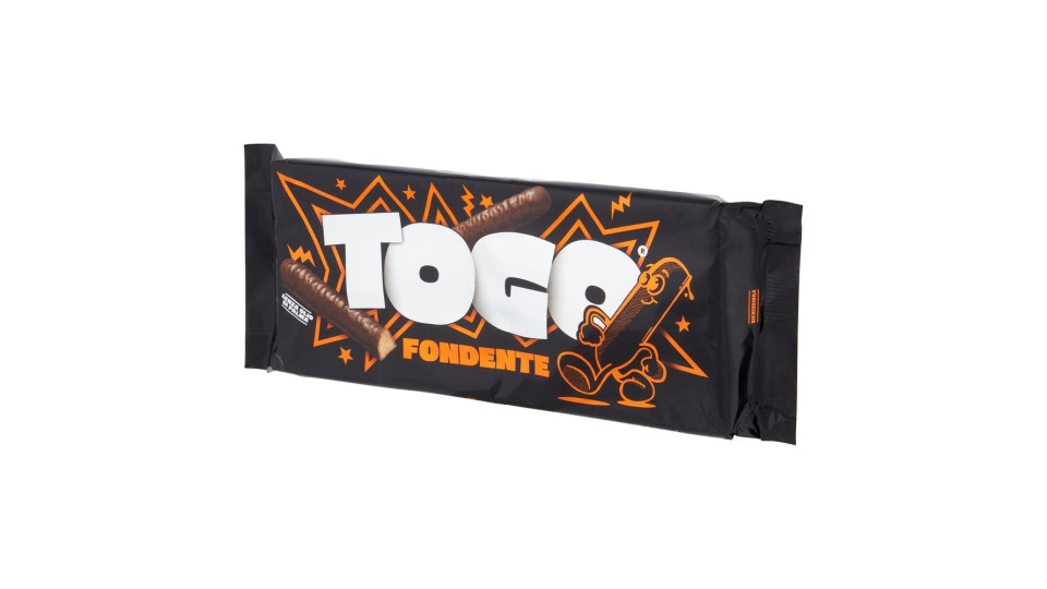 Pavesi Togo Fondente Snack Biscotto Ricoperto Con Cioccolato Fondente 120g