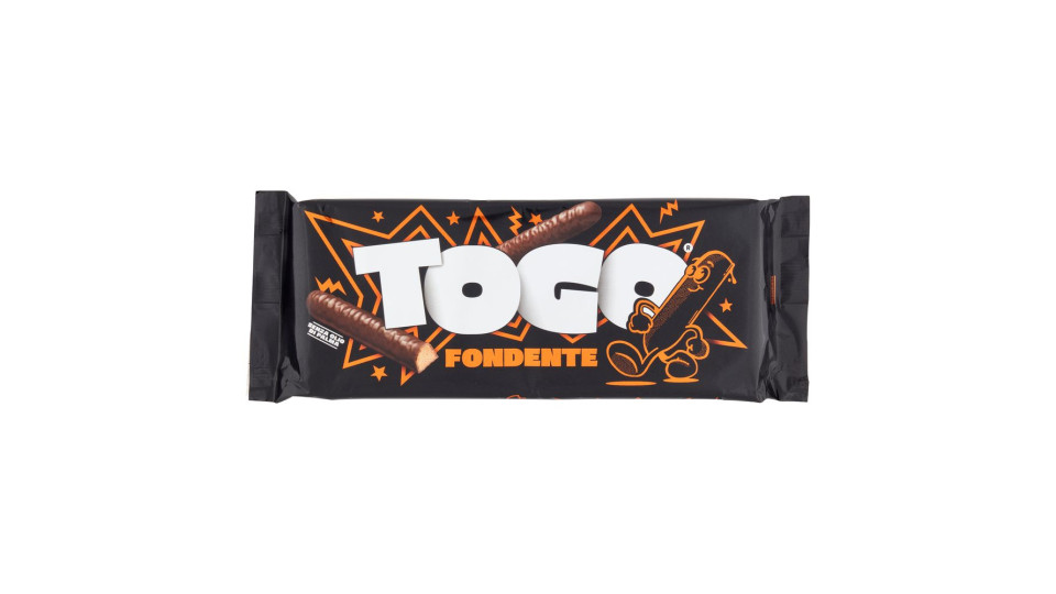 Pavesi Togo Fondente Snack Biscotto Ricoperto Con Cioccolato Fondente 120g