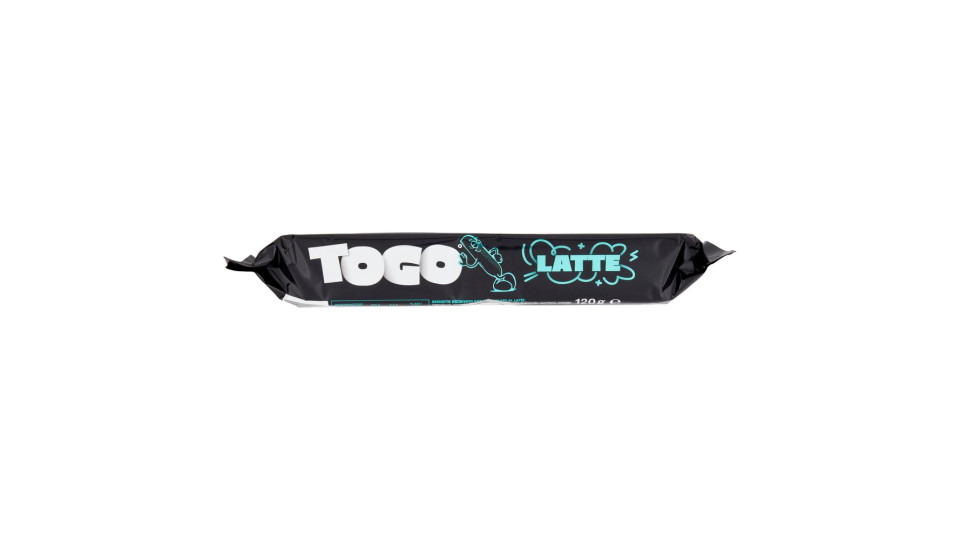Pavesi Togo Latte Snack Biscotto Ricoperto Con Cioccolato Al Latte 120g