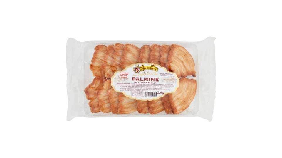 Biancoforno Linea Sfoglia D'oro Palmine Di Pasta Sfoglia 220 G