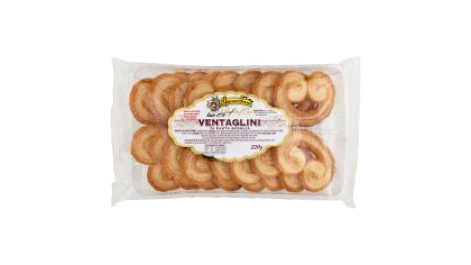 Biancoforno Linea Sfoglia D'oro Ventaglini Di Pasta Sfoglia 220 G