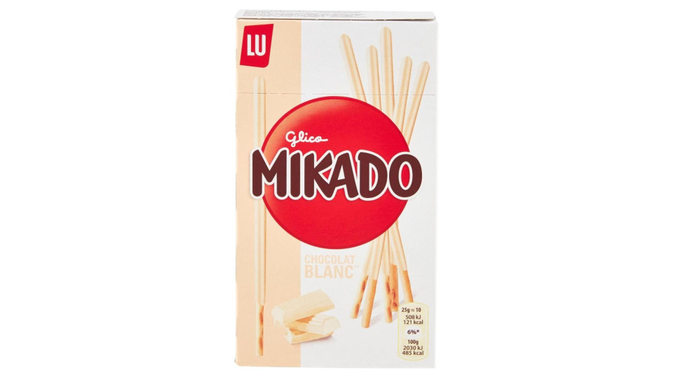 Mikado, Biscotto Ricoperto Di Cioccolato Bianco - 70g