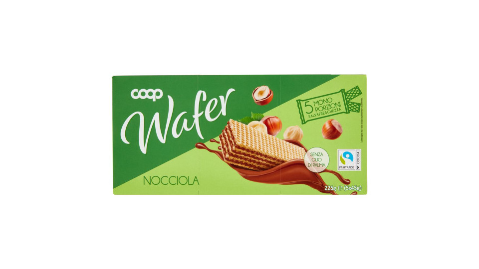 Wafer Nocciola 5 X 45 G