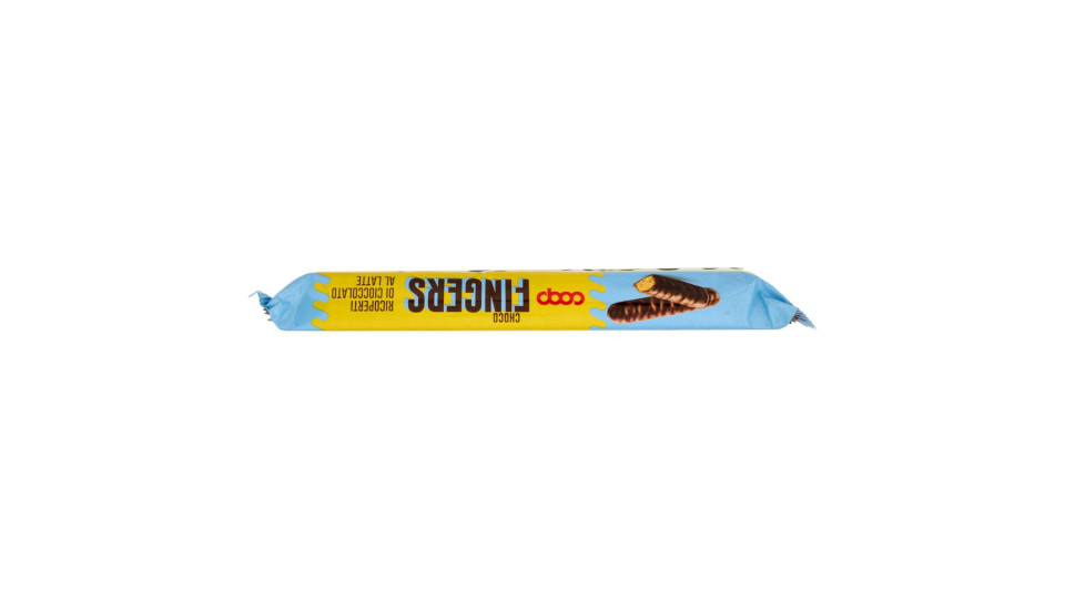 Choco Fingers Ricoperti Di Cioccolato Al Latte 125 G