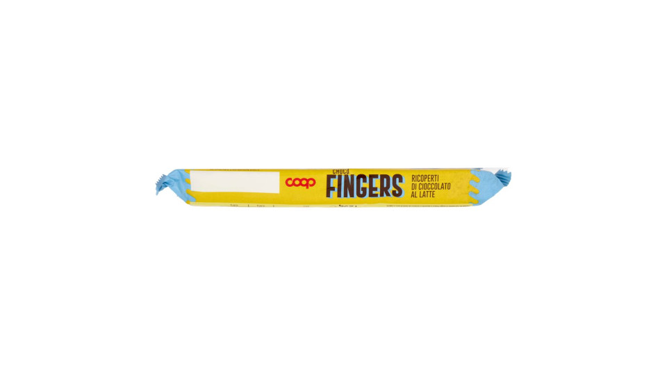 Choco Fingers Ricoperti Di Cioccolato Al Latte 125 G