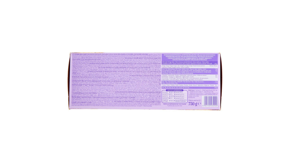 Bauli La Colomba Ciocosoffice Con Cioccolato Extrafondente E Mandorle 750 G