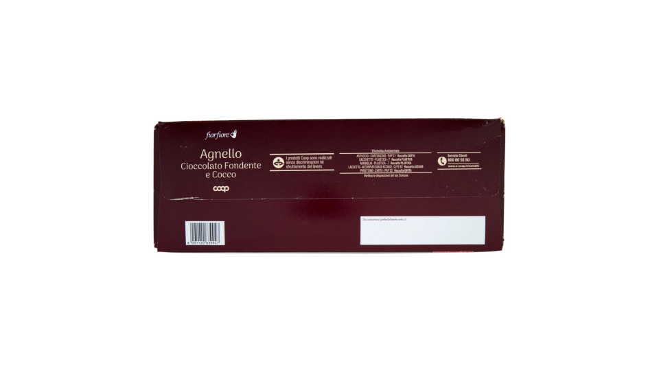 Agnello Cioccolato Fondente E Cocco 750 G