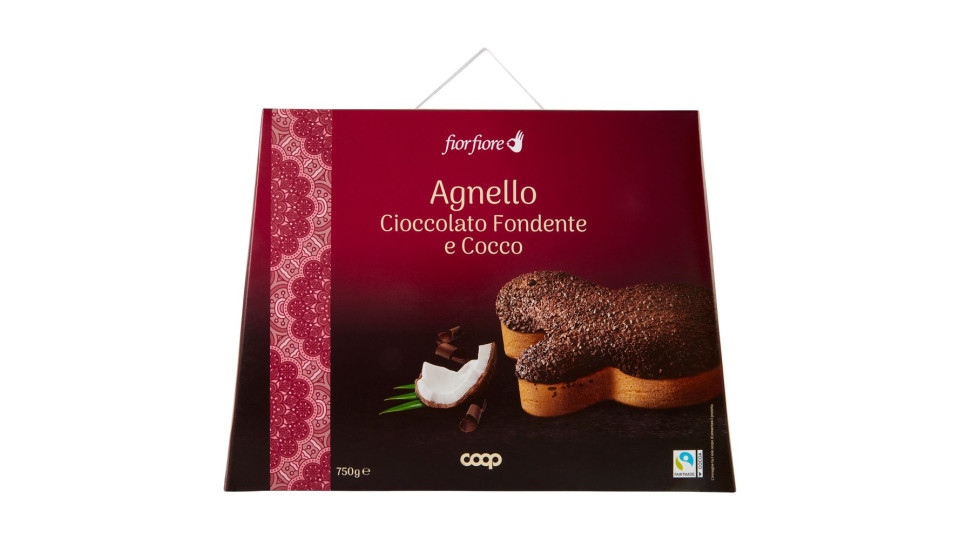 Agnello Cioccolato Fondente E Cocco 750 G