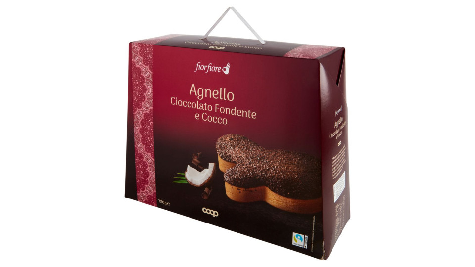 Agnello Cioccolato Fondente E Cocco 750 G