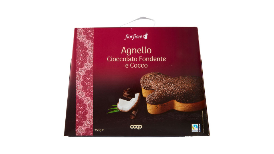 Agnello Cioccolato Fondente E Cocco 750 G