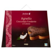 Agnello Cioccolato Fondente E Cocco 750 G