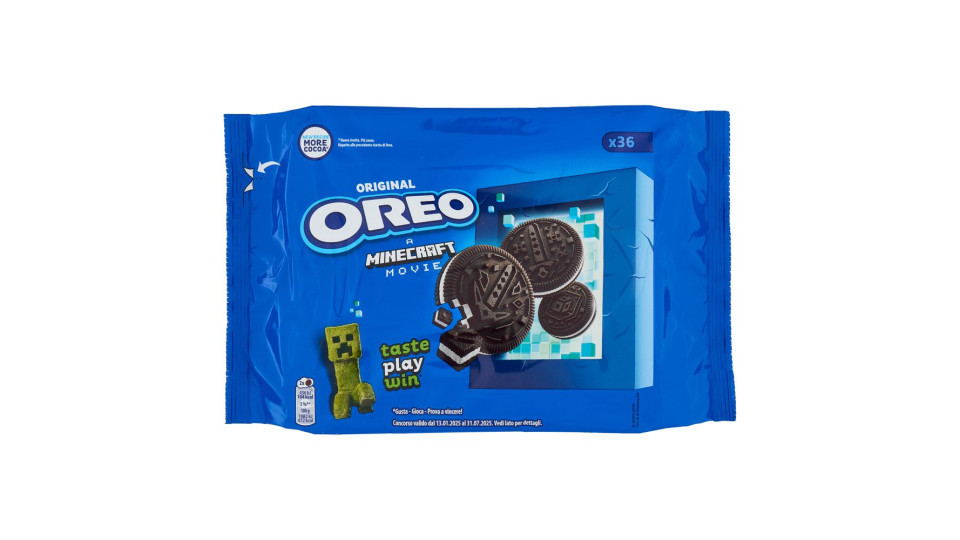 Oreo Original, Edizione Speciale Oreo Minecraft 396 G