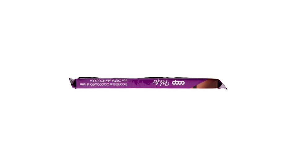 Wafer Ricoperti Di Cioccolato Al Latte Con Crema Alla Nocciola 200 G