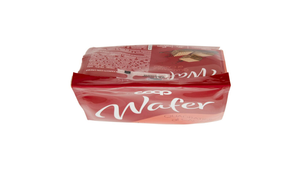 Wafer Quadratini Al Cacao 250 G