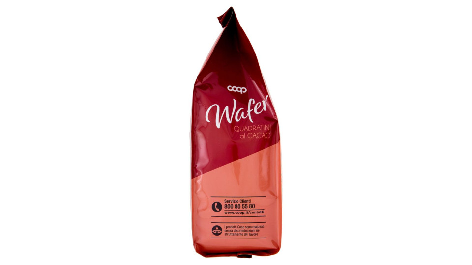 Wafer Quadratini Al Cacao 250 G