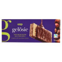 Stecchi Di Wafer Alla Nocciola Ricoperti Di Cioccolato Al Latte 110 G