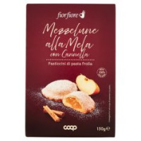 Mezzelune Alla Mela Con Cannella Pasticcini Di Pasta Frolla 150 G