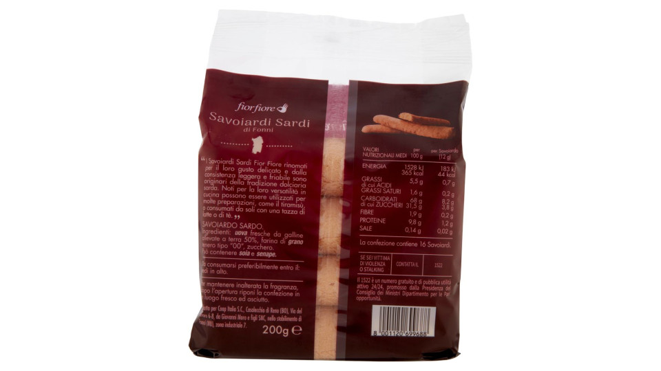 Savoiardi Sardi Di Fonni 200 G