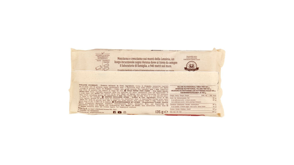 Forno Bonomi Sfogliatine Zuccherate 135 G
