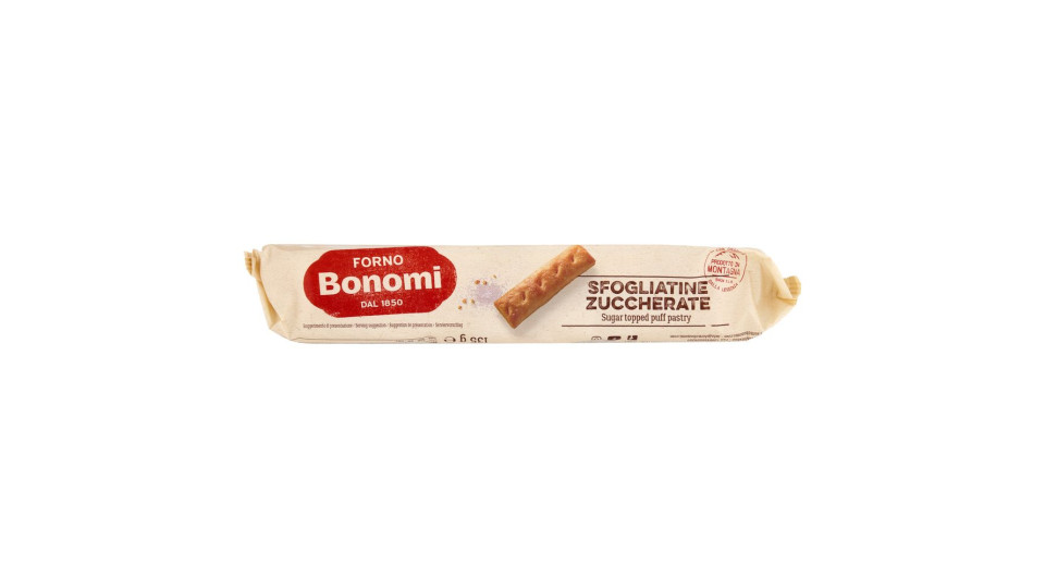 Forno Bonomi Sfogliatine Zuccherate 135 G