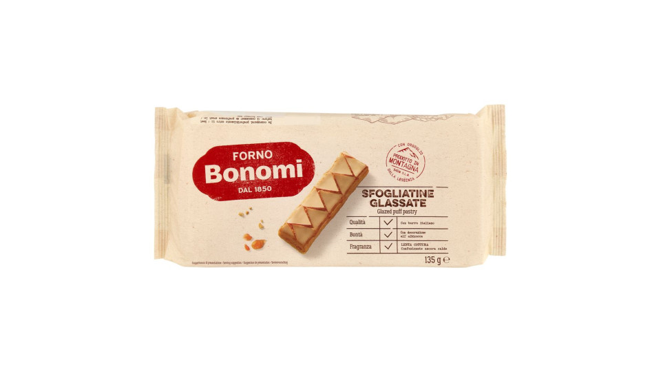 Forno Bonomi Sfogliatine Glassate 135 G