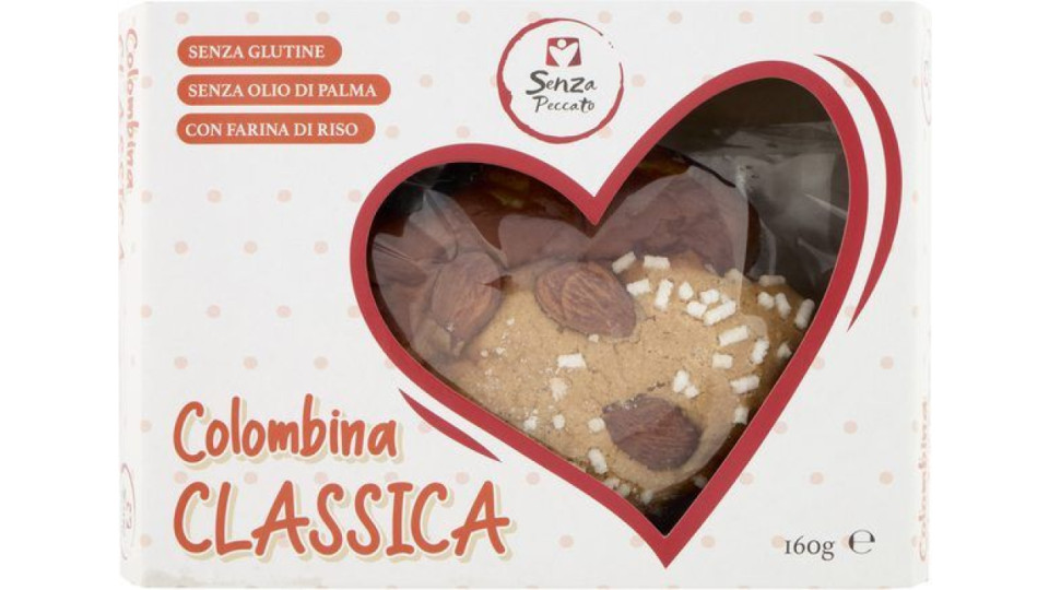 Senza Peccato Colombina Classica Senza Glutine 160 G