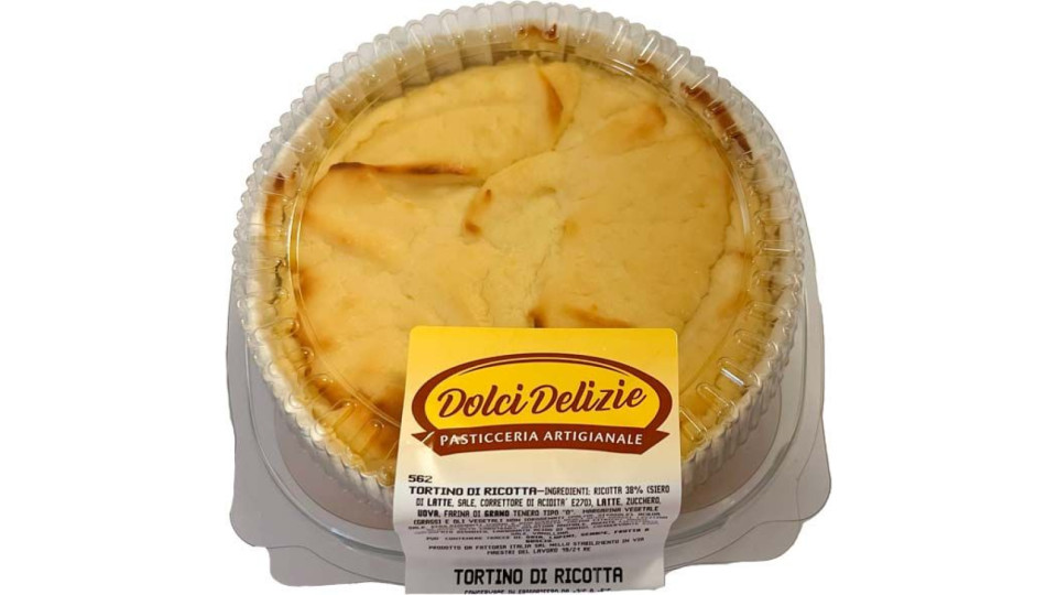 Tortino Di Ricotta Dolci Delizia 320 G