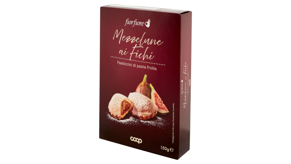 Mezzelune Ai Fichi Pasticcini Di Pasta Frolla 150 G