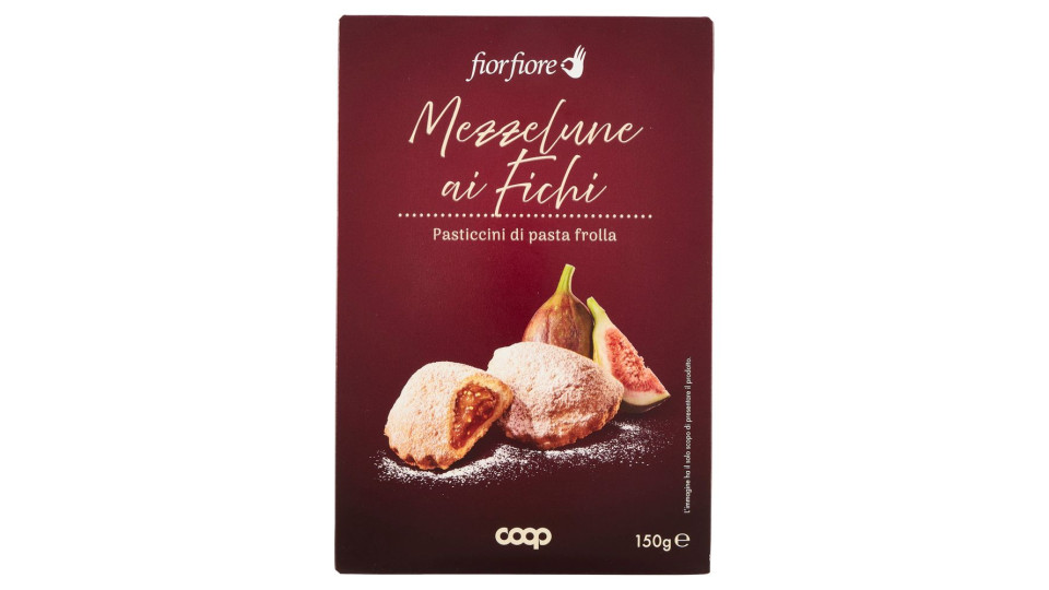 Mezzelune Ai Fichi Pasticcini Di Pasta Frolla 150 G
