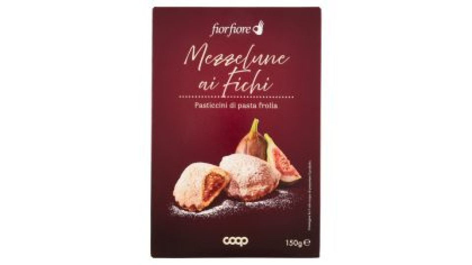 Mezzelune Ai Fichi Pasticcini Di Pasta Frolla 150 G