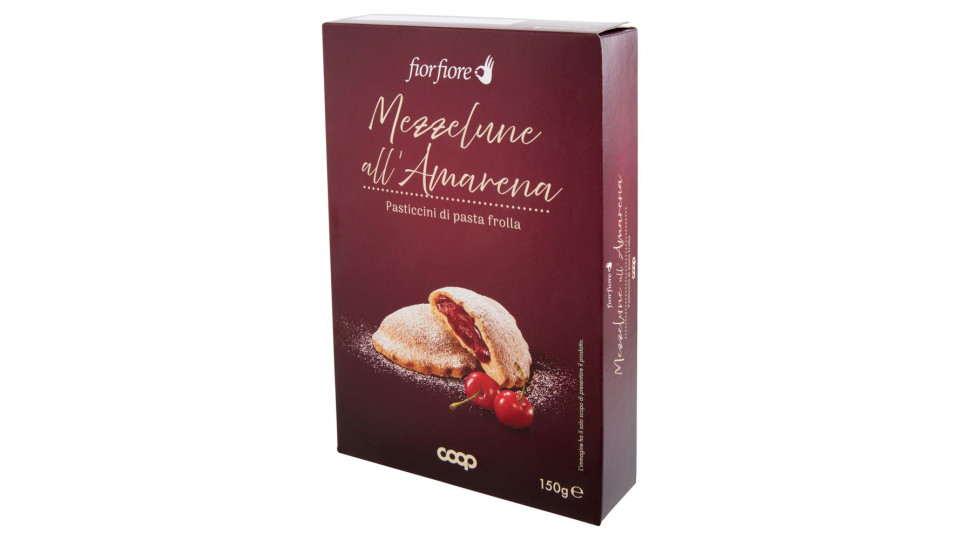 Mezzelune All'amarena Pasticcini Di Pasta Frolla 150 G