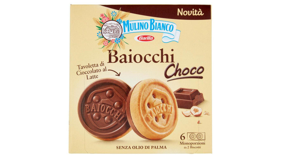 Mulino Bianco Baiocchi Choco 144g
