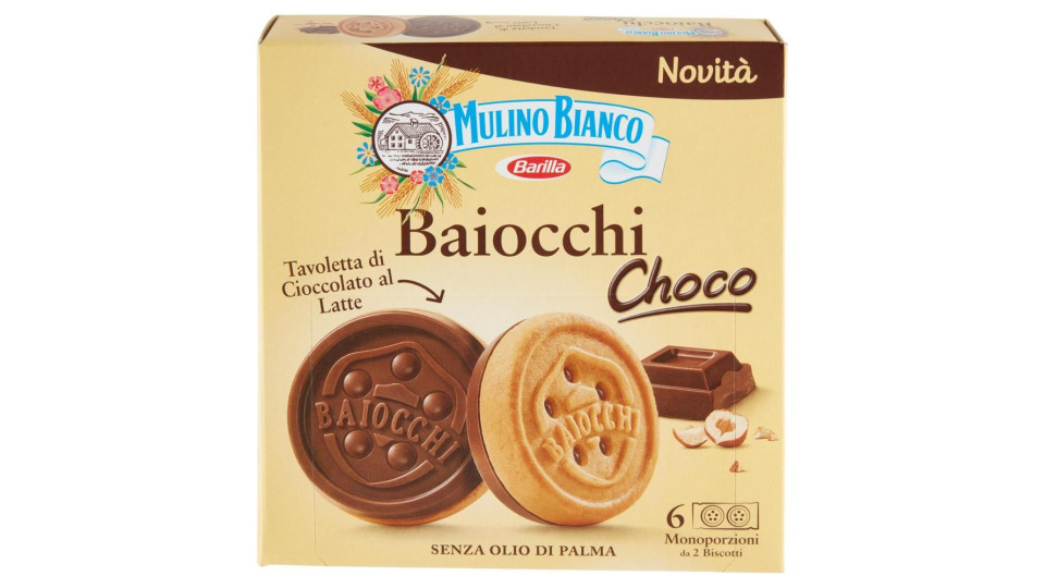 Mulino Bianco Baiocchi Choco 144g